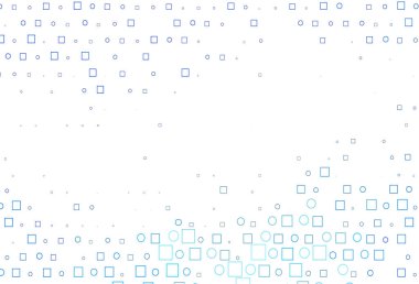 Noktalı, noktalı, küplü hafif Mavili vektör arkaplanı.