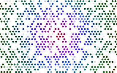 Geometrik şekilli soyut dijital duvar kağıdı, vektör arkaplan 
