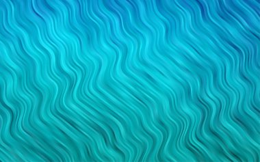 Farklı şekil ve renklerdeki bulanık dalgalı çizgiler. Gradyanı olan belirsiz soyut bir illüstrasyon.