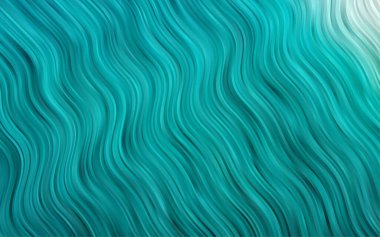 Farklı şekil ve renklerdeki bulanık dalgalı çizgiler. Gradyanı olan belirsiz soyut bir illüstrasyon.