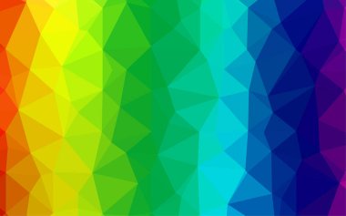 renkli çokgen mozaik arkaplan, vektör illüstrasyonu