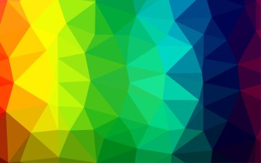 renkli çokgen mozaik arkaplan, vektör illüstrasyonu