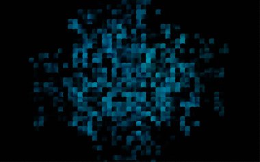 Mavi nokta ve çizgilerin soyut arkaplanı