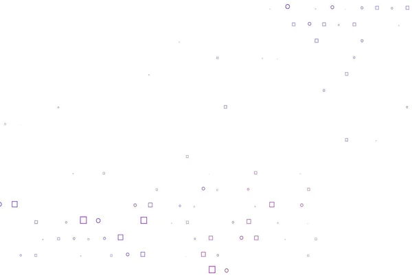 带有点 立方体的浅紫色矢量背景 — 图库矢量图片