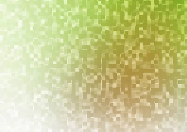Светло Зеленая Желтая Векторная Текстура Прямоугольном Стиле — стоковый вектор