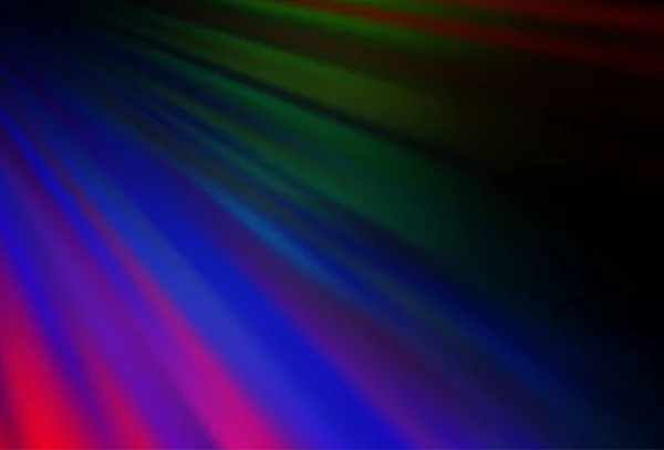 Σκούρο Πολύχρωμο Rainbow Διανυσματική Υφή Χρωματιστές Γραμμές — Διανυσματικό Αρχείο