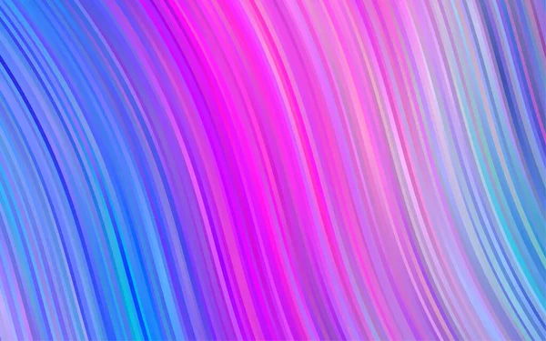 Verschwommene Wellenlinien Verschiedenen Formen Und Farben Eine Vage Abstrakte Illustration — Stockvektor