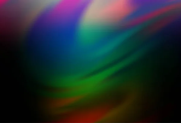 彩虹矢量模糊的发光抽象模板 — 图库矢量图片