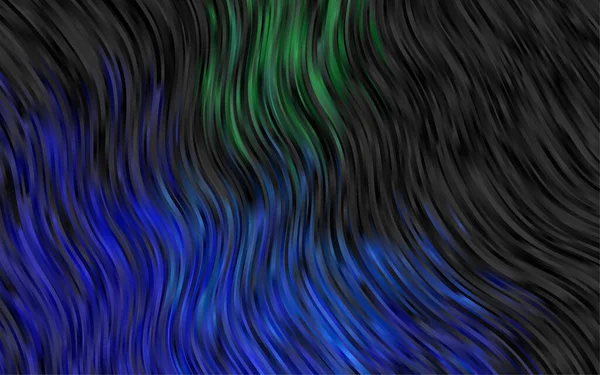 Fondo Abstracto Con Líneas Ondas Colores — Vector de stock