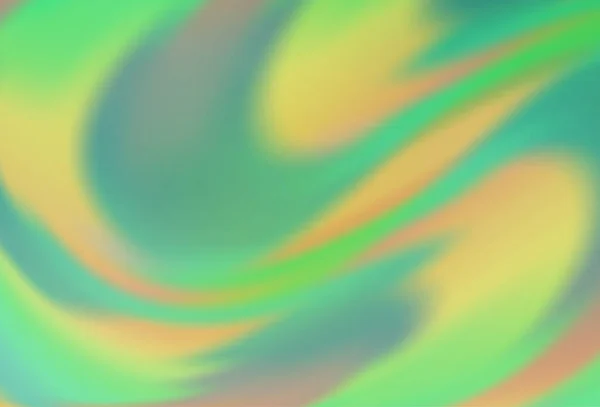 Light Green Vector Blurred Bright Pattern — Stock Vector
