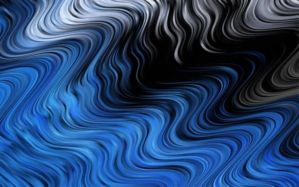 Fundo Abstrato Com Ondas Azuis —  Vetores de Stock