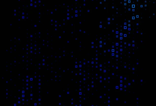 Tmavé Blue Vektorové Pozadí Obdélníky — Stockový vektor