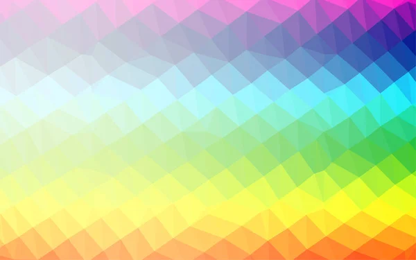 Fondo Mosaico Poligonal Colorido Ilustración Vectorial — Vector de stock