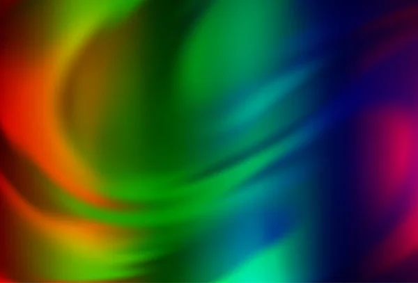 Licht Multicolor Regenbogen Vektor Moderne Elegante Kulisse — Stockvektor