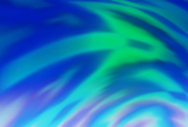 Açık mavi, yeşil vektör renkli bulanık arkaplan.