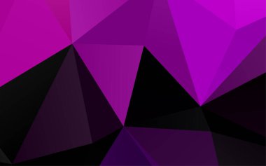 soyut modern çokgen desen, vektör illüstrasyonu