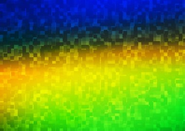 Koyu Mavi, Sarı vektör kapağı çokgen biçiminde.