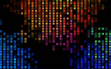 Soyut dijital duvar kağıdı, renkli vektör arkaplanı