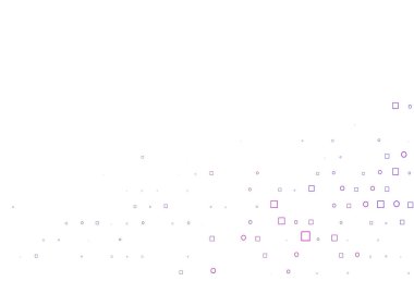 Açık Mor, çemberli pembe vektör arkaplanı, dikdörtgenler.