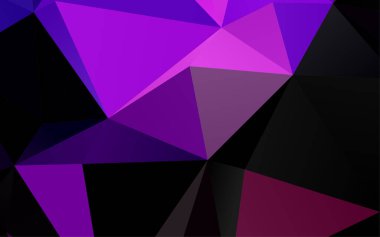 soyut modern çokgen desen, vektör illüstrasyonu