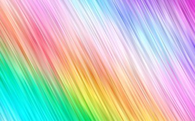 Farklı şekil ve renklerdeki bulanık dalgalı çizgiler. Gradyanı olan belirsiz soyut bir illüstrasyon.