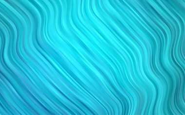 Farklı şekil ve renklerdeki bulanık dalgalı çizgiler. Gradyanı olan belirsiz soyut bir illüstrasyon.