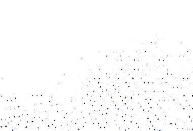 Kumarın sembolleriyle hafif BLUE vektör kapağı.