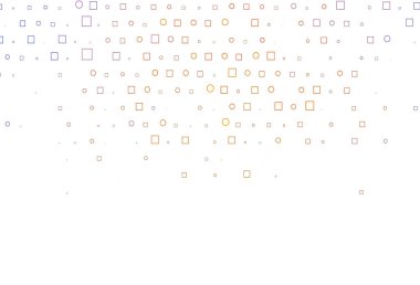 Noktalı, noktalı, küplü hafif Turuncu vektör arkaplanı.