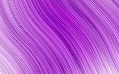 Farklı şekil ve renklerdeki bulanık dalgalı çizgiler. Gradyanı olan belirsiz soyut bir illüstrasyon.