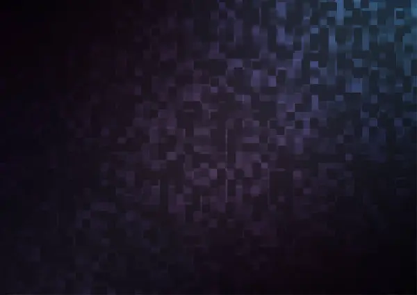 Dark Purple Vektor Hintergrund Mit Rechtecken — Stockvektor