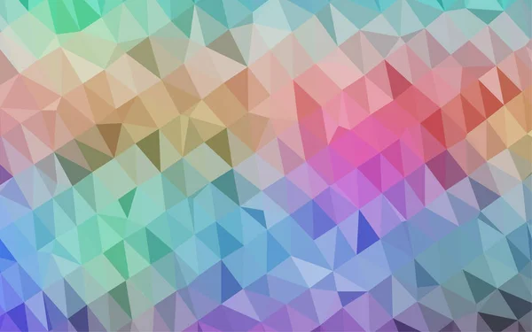 Colorful Polygonal Mosaic Background Vector Illustration — Stock Vector