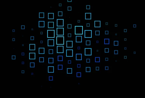 Tmavé Blue Vektorové Pozadí Polygonálním Stylu — Stockový vektor