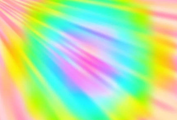Φως Πολύχρωμο Ουράνιο Τόξο Διάνυσμα Φόντο Μεγάλες Γραμμές — Διανυσματικό Αρχείο