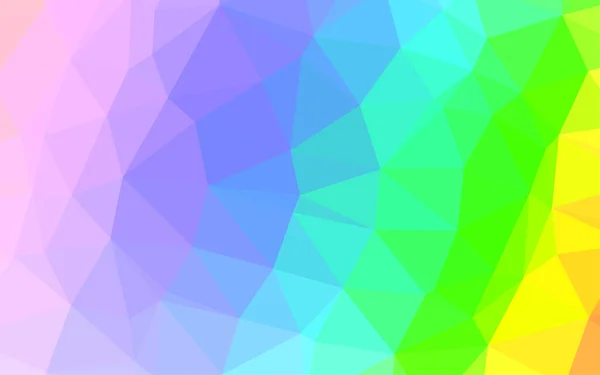 Triângulos Coloridos Fundo Vetorial Ilustração Moderna — Vetor de Stock