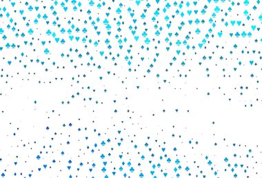 Oyun kartlarıyla hafif BLUE vektör dokusu.