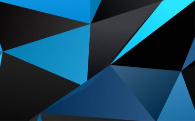 Renkli üçgen vektör arkaplanı. Modern resimleme 