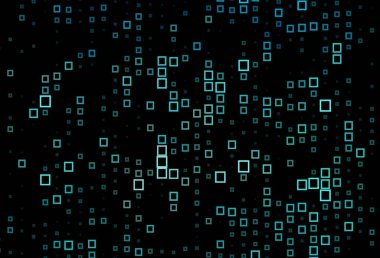 Kare biçiminde koyu mavi vektör deseni.