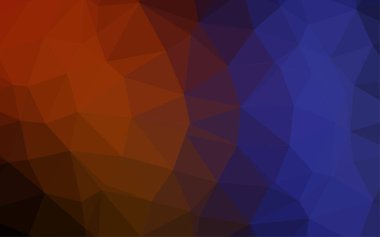 Renkli üçgen vektör arkaplanı. Modern resimleme 