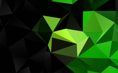 Renkli üçgen vektör arkaplanı. Modern resimleme 