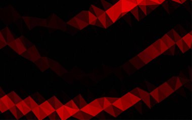 Renkli üçgen vektör arkaplanı. Modern resimleme 