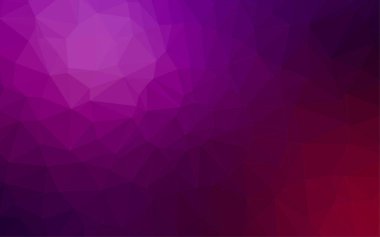 Renkli üçgen vektör arkaplanı. Modern resimleme 