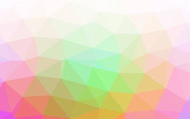 Renkli üçgen vektör arkaplanı. Modern resimleme 