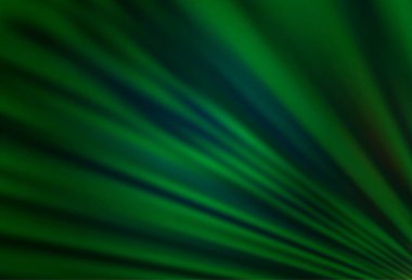 Tekrarlanan çubuklu koyu yeşil vektör şablonu.