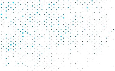 soyut mavi ve beyaz noktalar arka plan