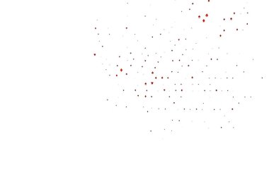 Poker sembollü Açık Turuncu vektör şablonu.