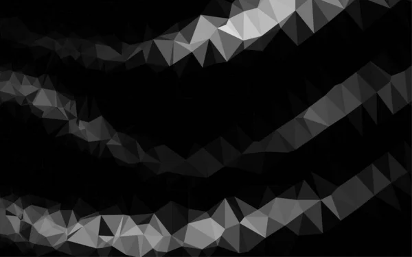 Bunte Dreiecke Vektorhintergrund Moderne Illustration — Stockvektor