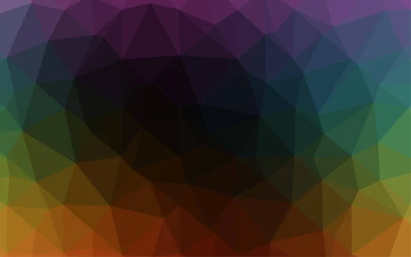 Fond Vectoriel Triangles Colorés Illustration Moderne — Image vectorielle