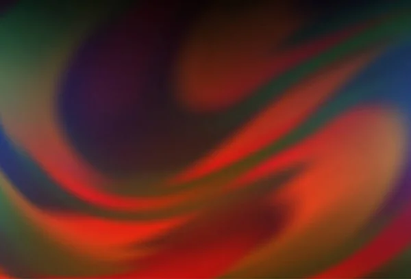 Bleu Foncé Vecteur Rouge Fond Abstrait Brillant — Image vectorielle