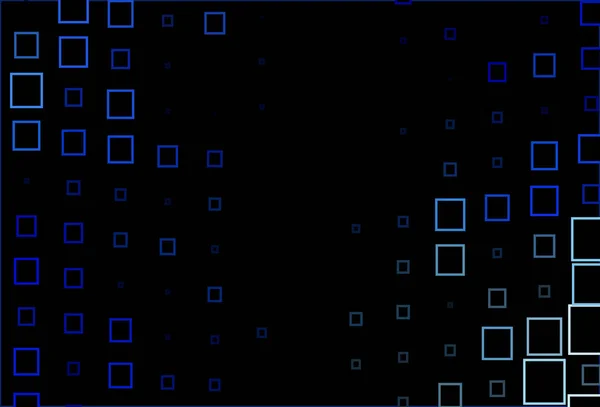 矩形风格的深蓝色矢量纹理 — 图库矢量图片