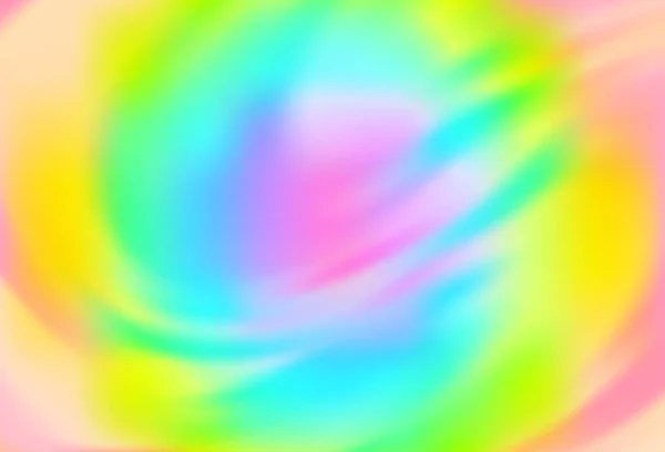 Luz Multicolor Arco Iris Vector Abstracto Fondo Borroso — Vector de stock